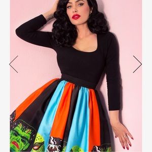 TROUBLEMAKER TOP IN BLACK -VIXEN BY MICHELINE PITT